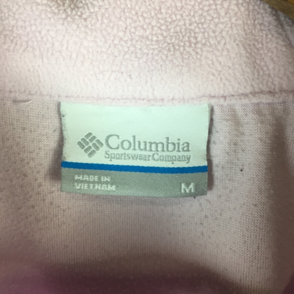 Columbia Breast Cancer Quarter Zip Pullover - Picture 5 of 6